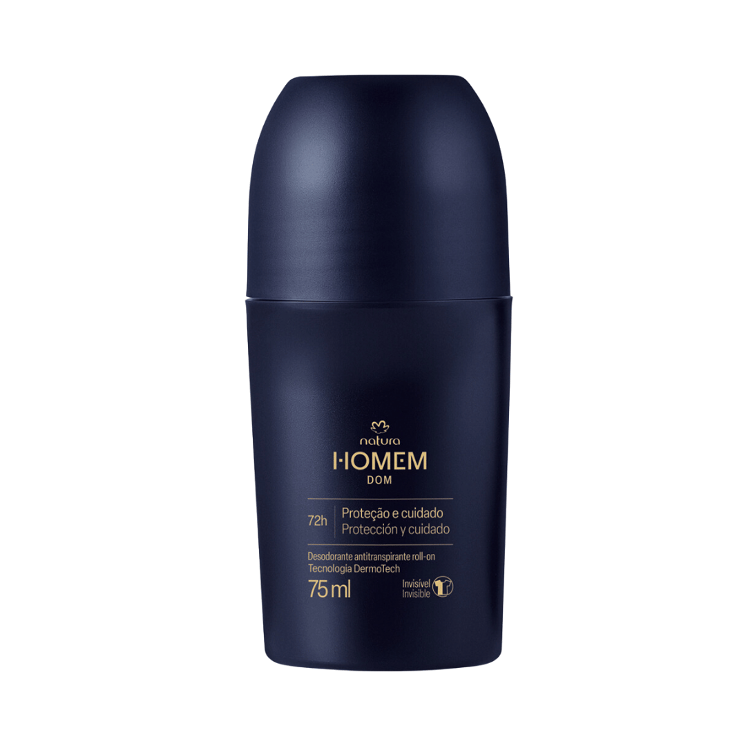 Desodorante Antitranspirante Roll-on Natura Homem Dom 75ml