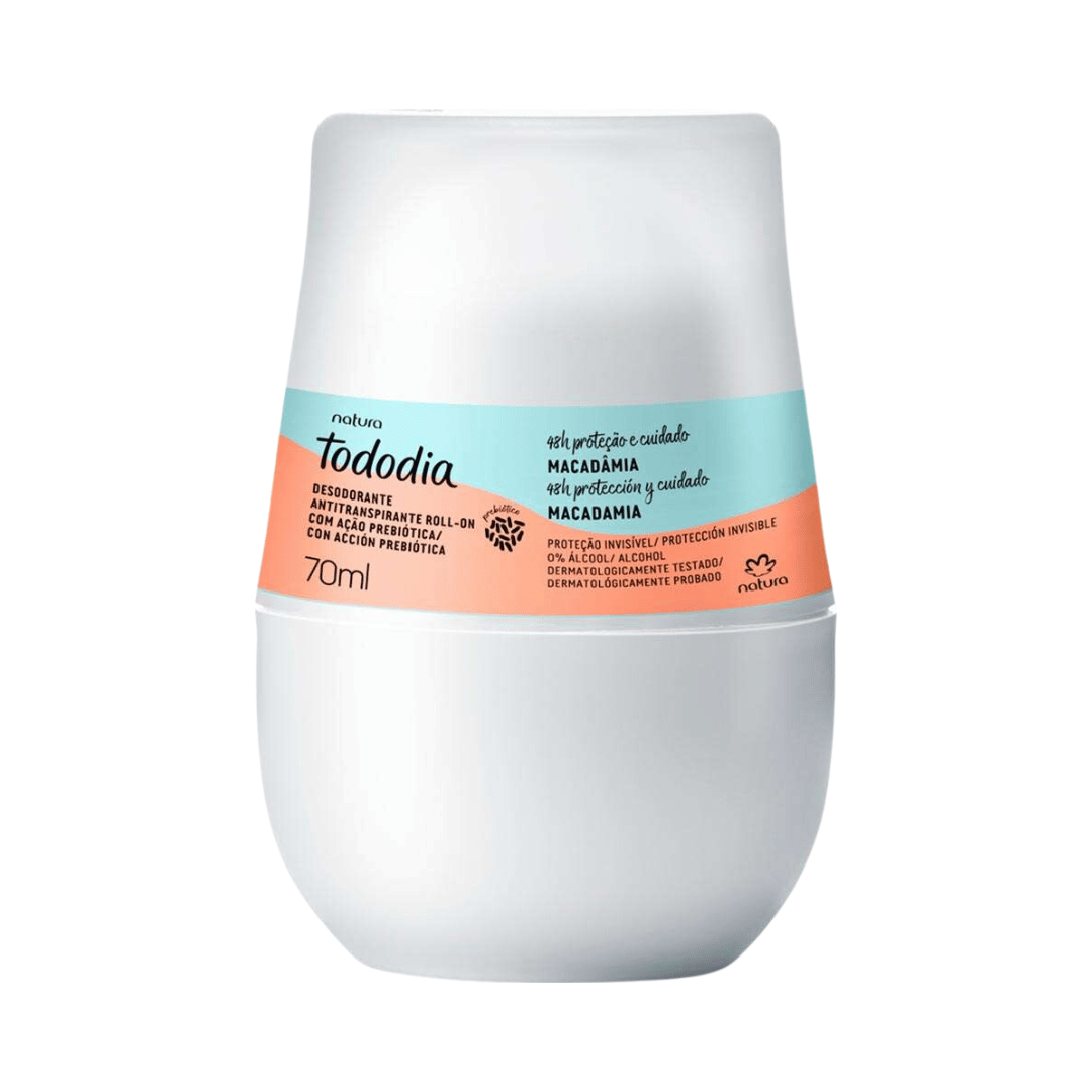 Desodorante Antitranspirante Roll-on Todo Dia Macadâmia 70ml