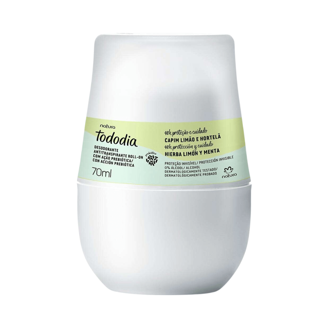 Desodorante Antitranspirante Roll-on Todo Dia Capim Limão e Hortelã 70ml