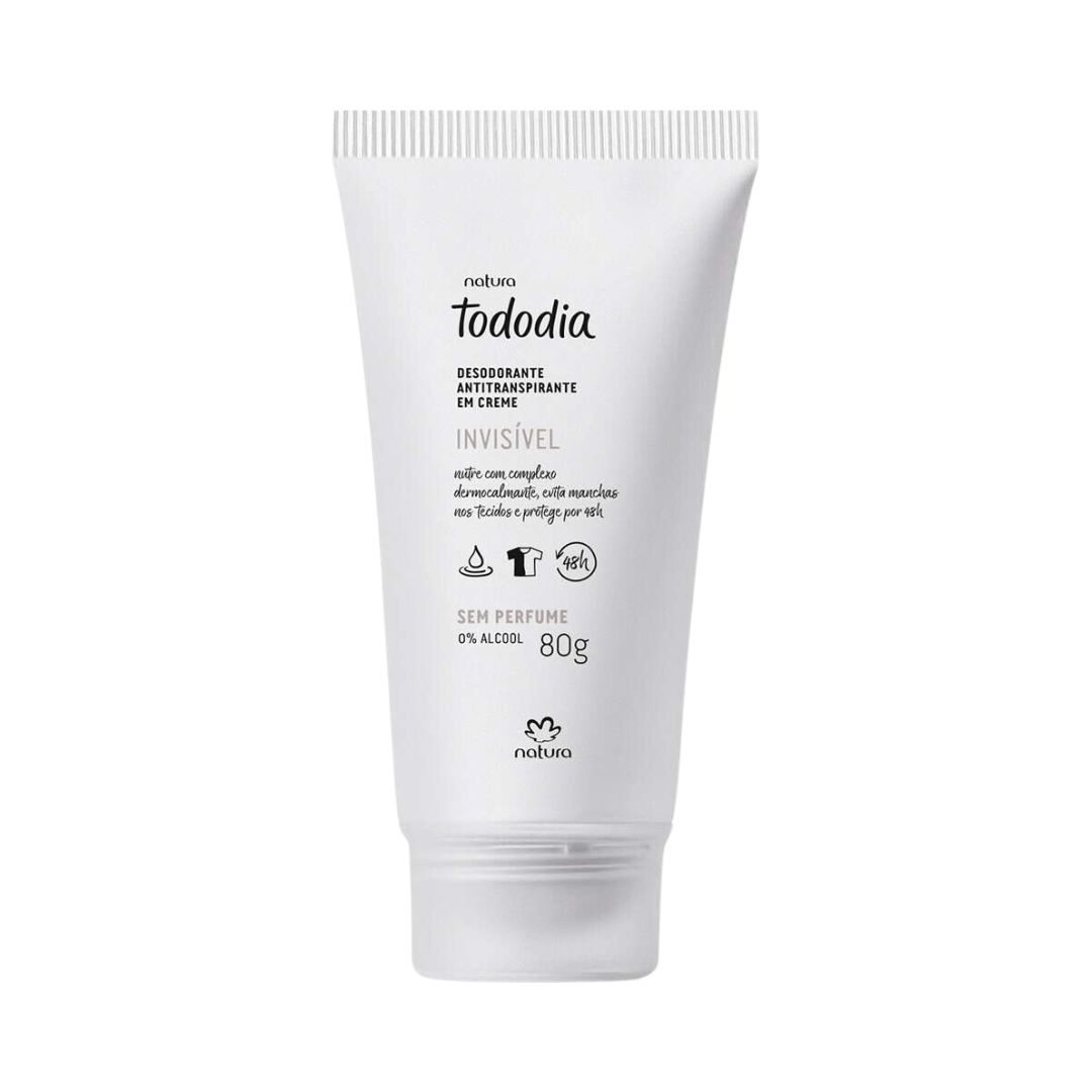 Desodorante Antitranspirante em Creme Todo Dia Sem Perfume 80g