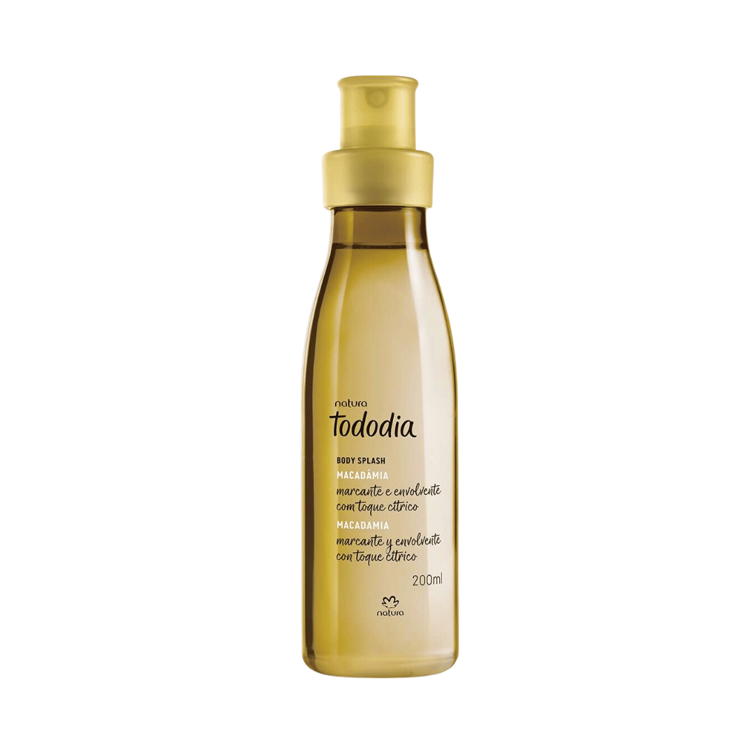 Body Splash Desodorante Colônia Macadâmia 200ml