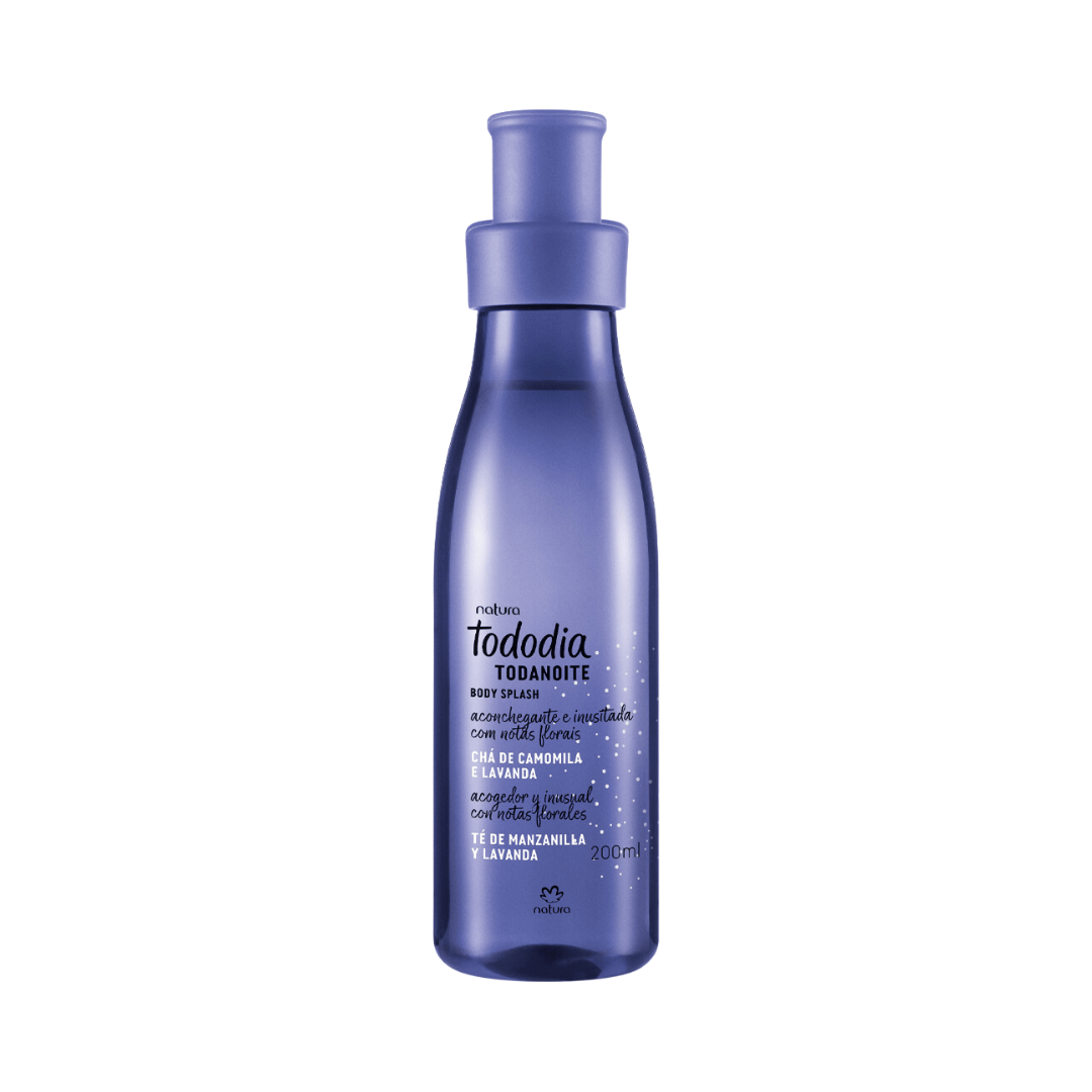 Body Splash Desodorante Colônia Chá de Camomila e Lavanda 200ml