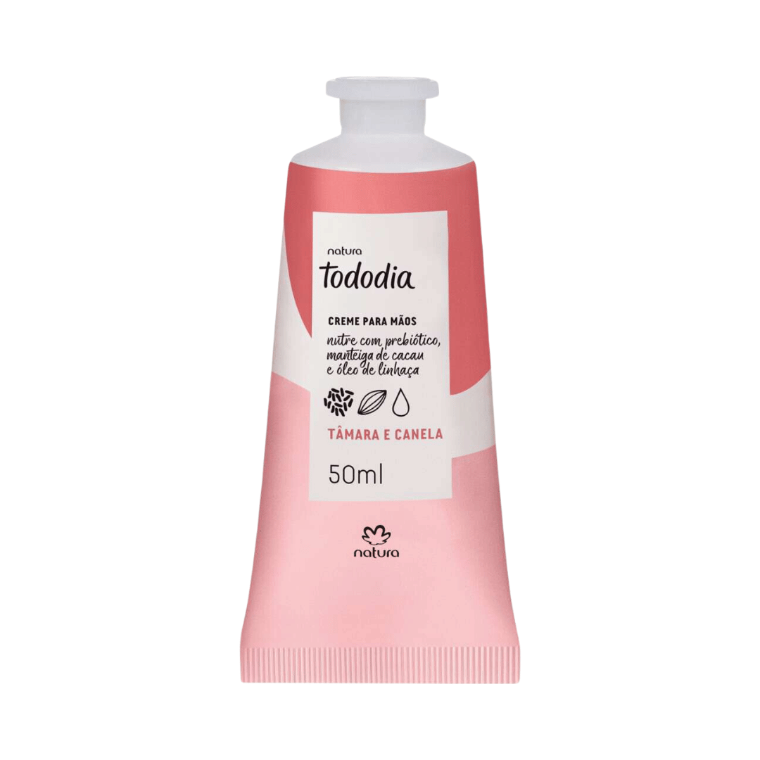 Creme Nutritivo para as Mãos Todo Dia Tâmara e Canela