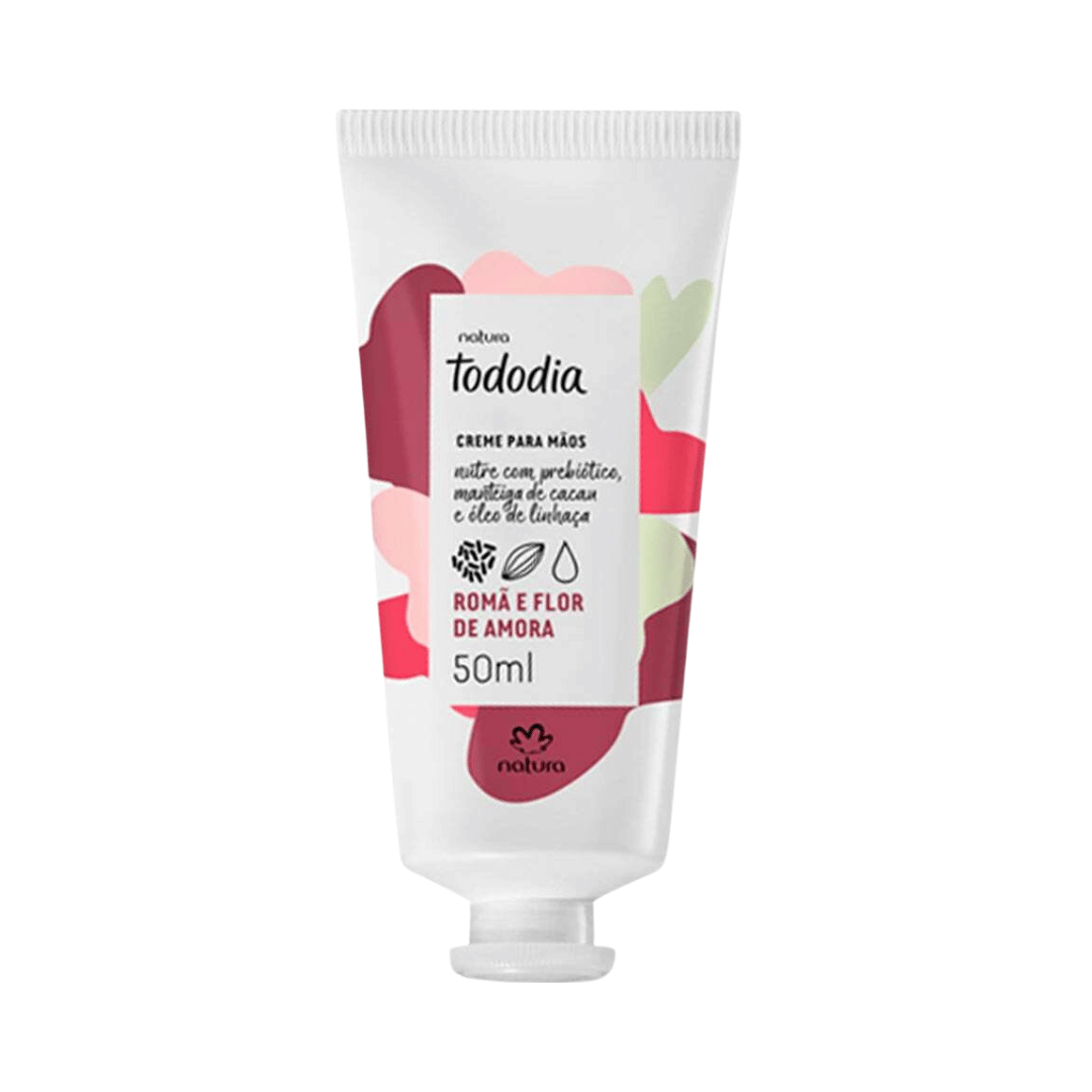 Creme Nutritivo para as Mãos Todo Dia Romã e Flor de Amora