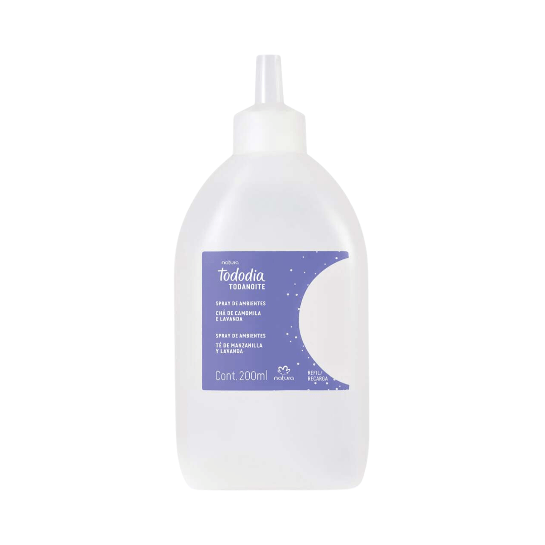 Refil Spray de Ambientes Todo Dia Toda Noite Chá de Camomila e Lavanda