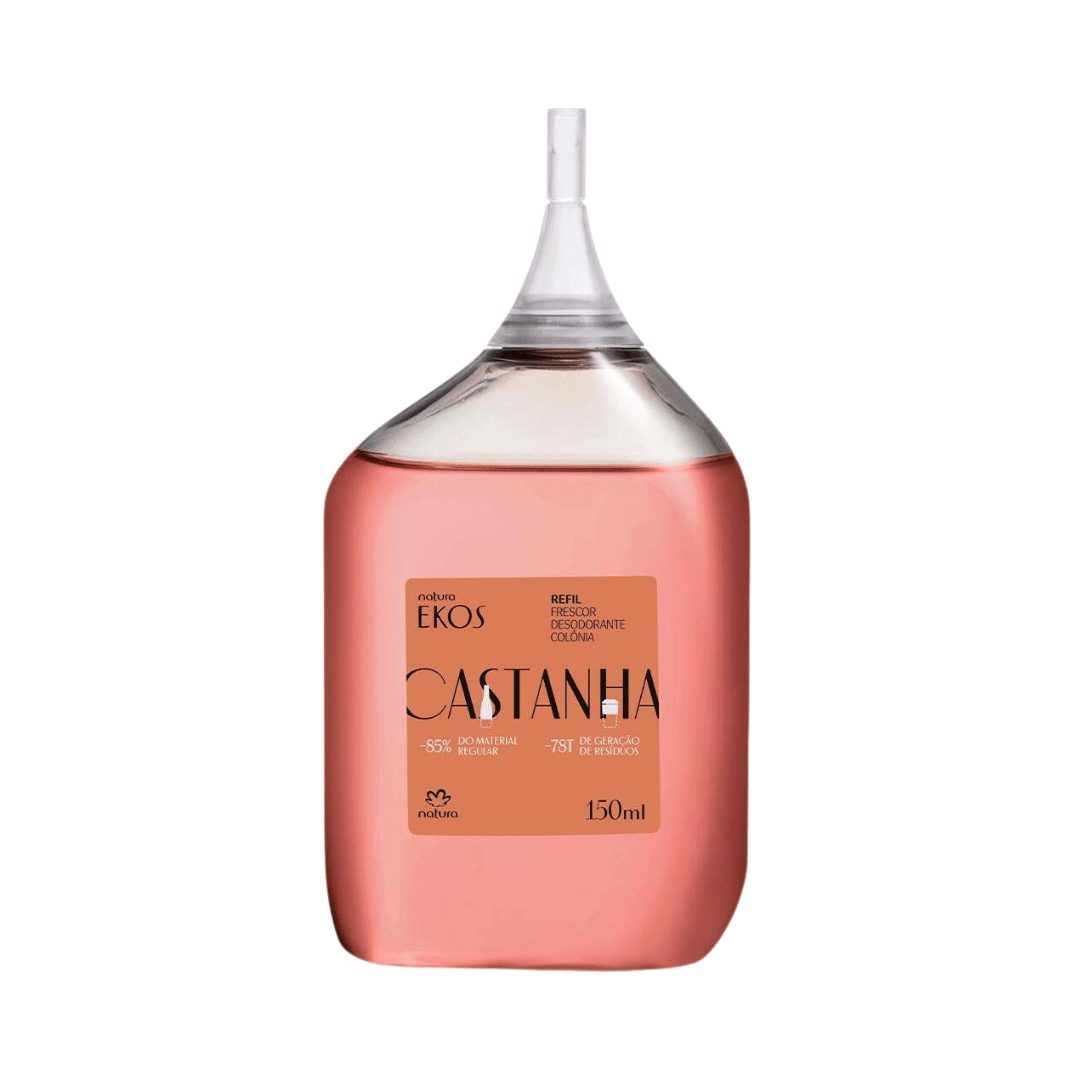 Refil Desodorante Colônia Frescor Castanha Feminino 150ml