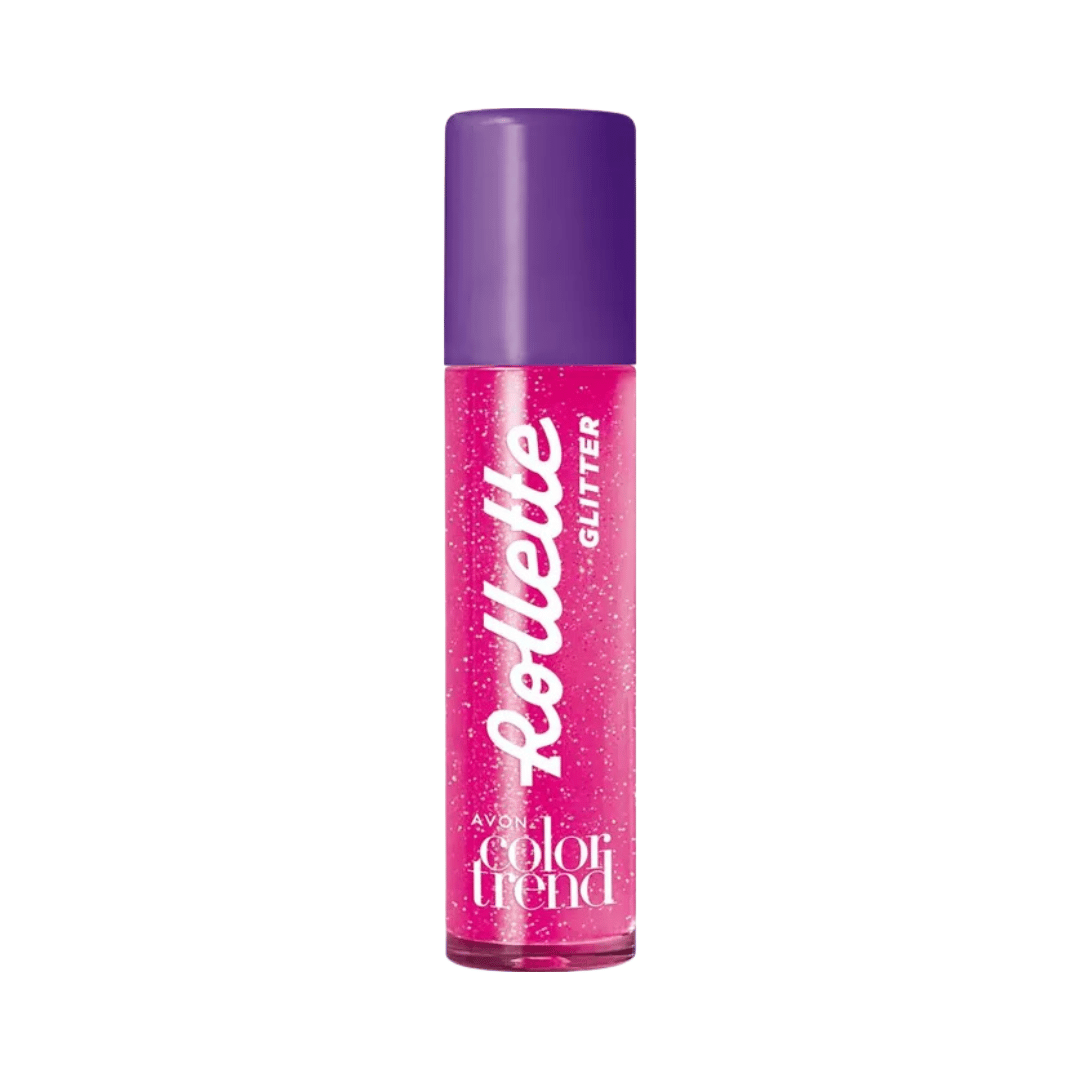 Brilho Labial Rollette Glitter - Morango Vibes