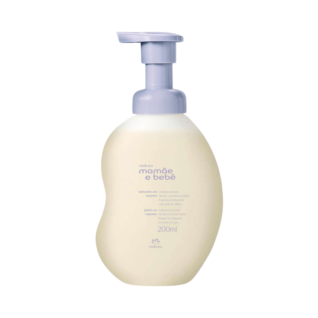 Sabonete em Espuma Relaxante Mamãe e Bebê 200ml