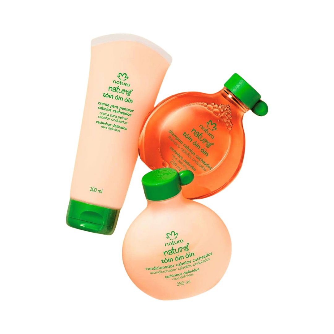 Combo Naturé Tóin Óin Óin Cabelos Cacheados
