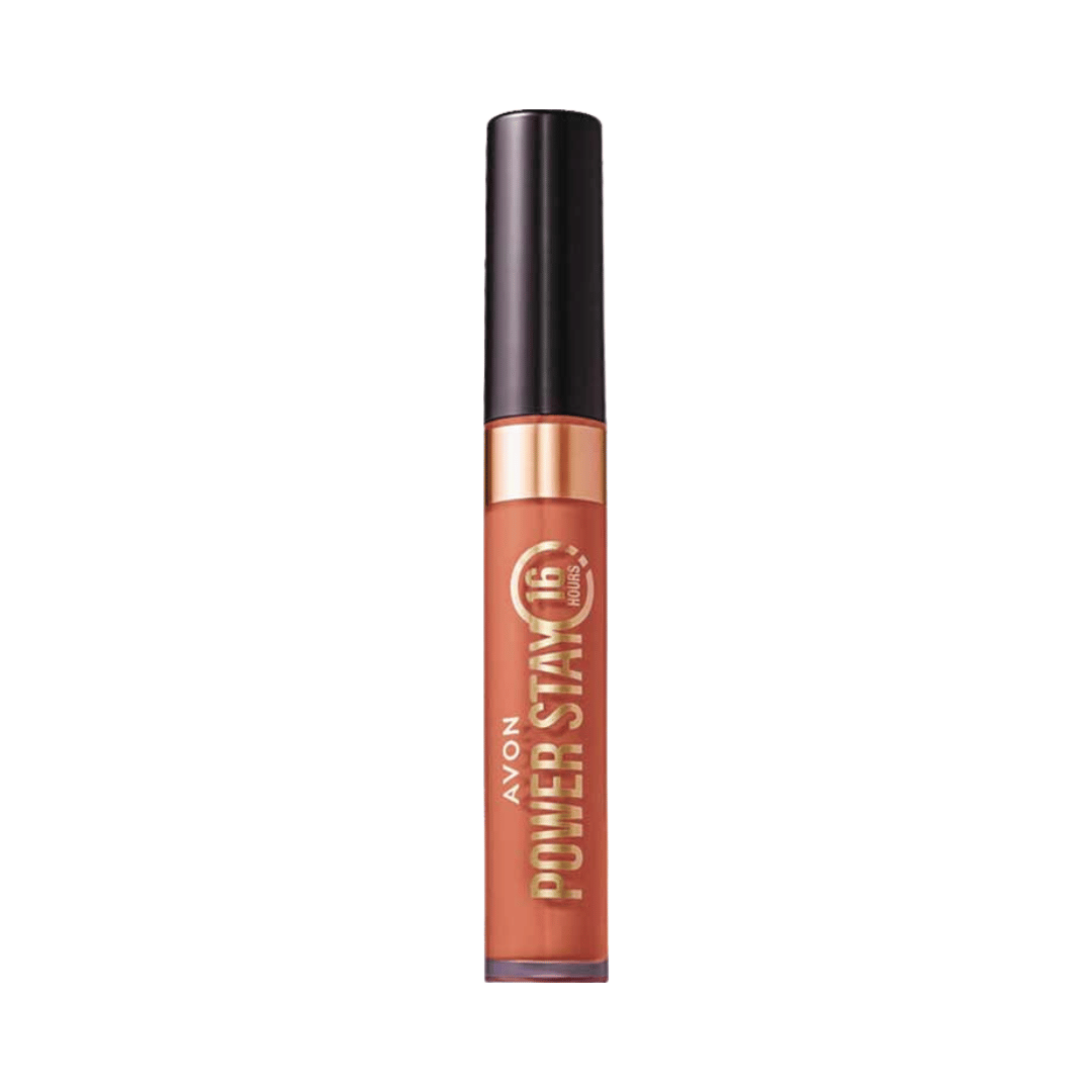Batom Líquido Matte Avon Power Stay - Nude Blush
