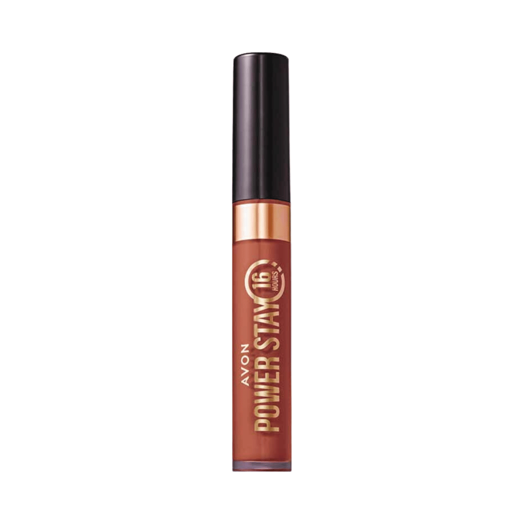 Batom Líquido Matte Avon Power Stay - Nude Coral