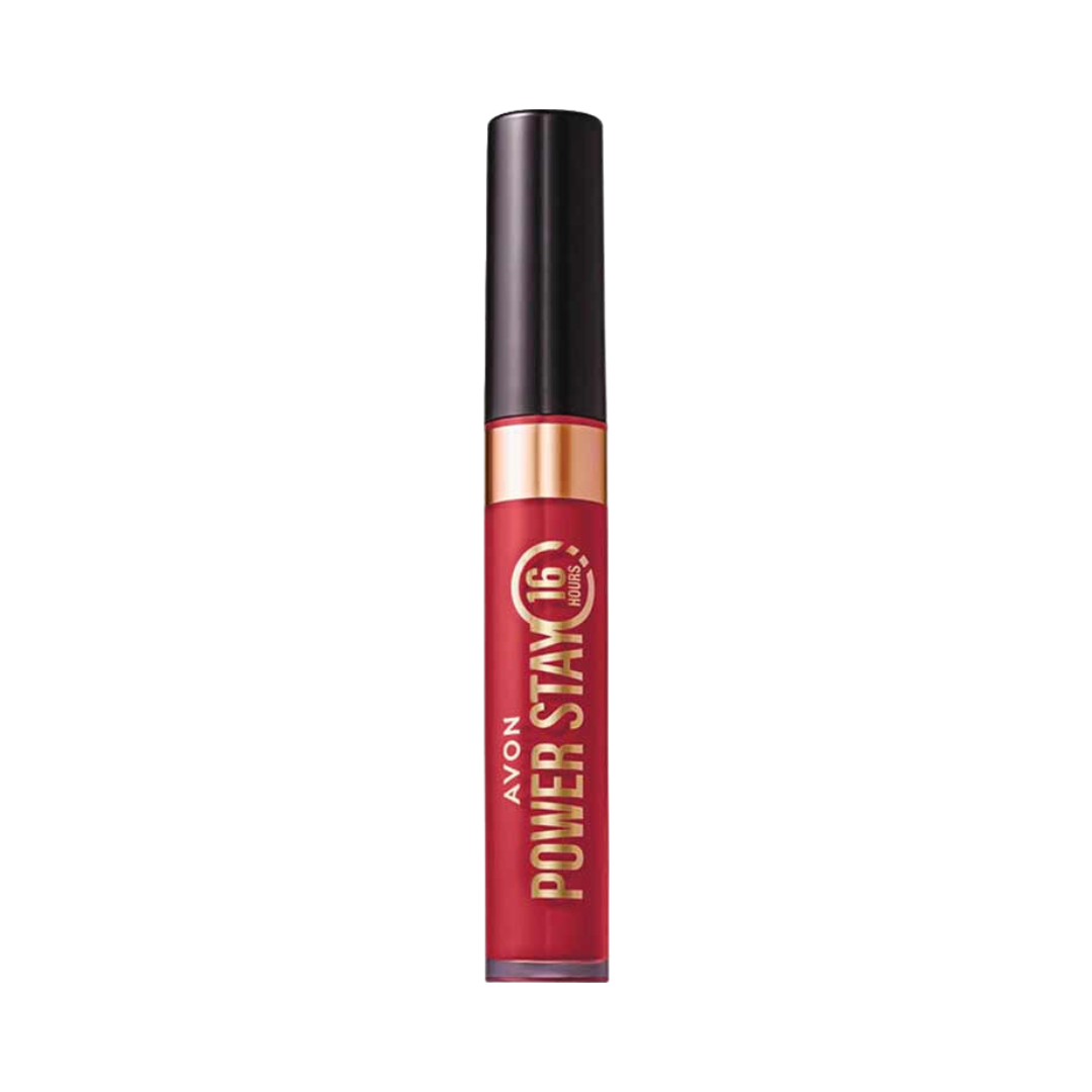 Batom Líquido Matte Avon Power Stay - Rosê Avermelhado
