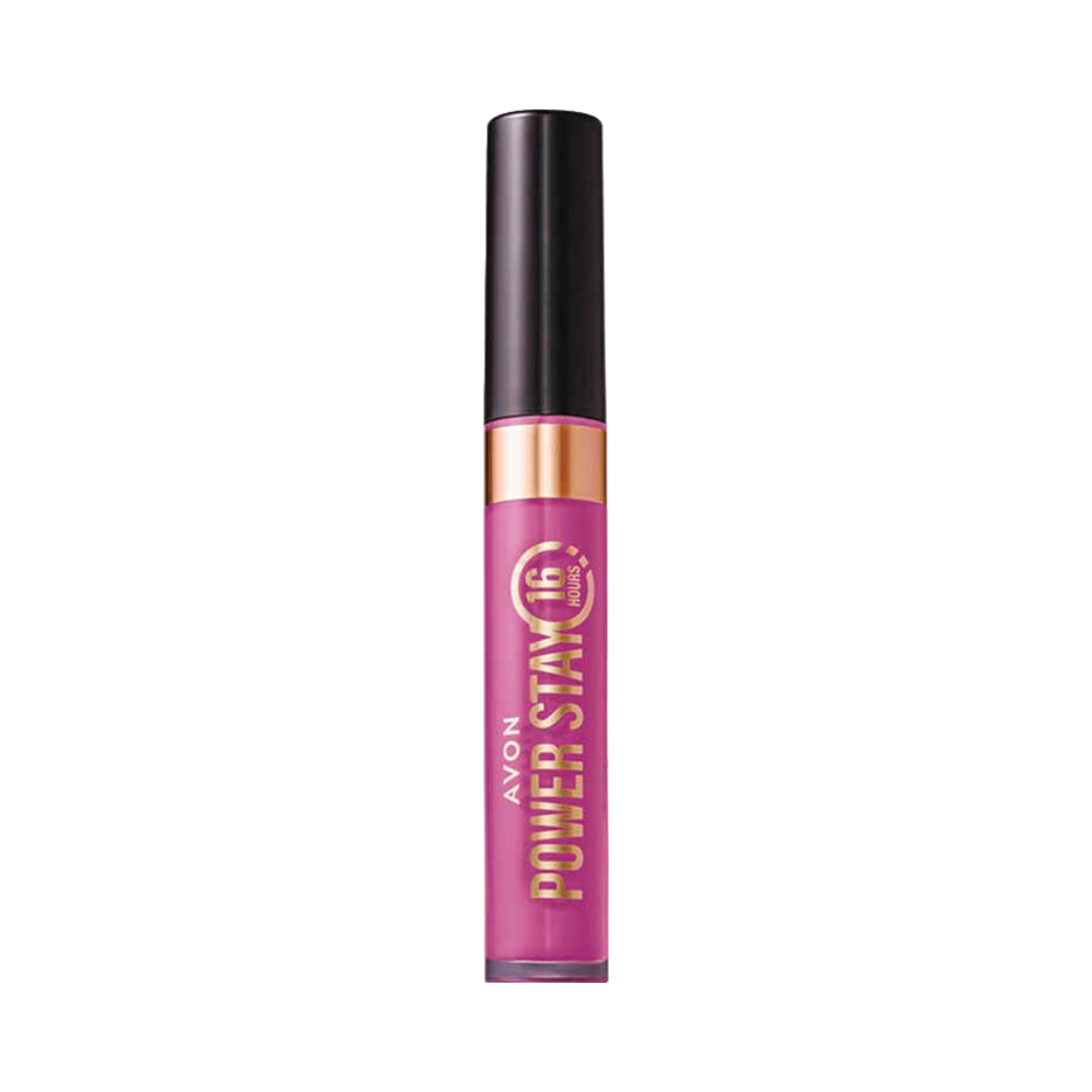 Batom Líquido Matte Avon Power Stay - Roxo Orquídea