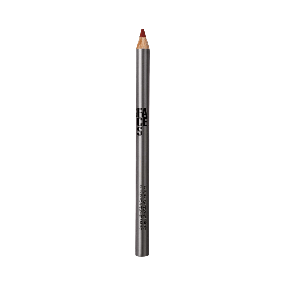 Lápis para Lábios Color e Contour Faces - Marrom