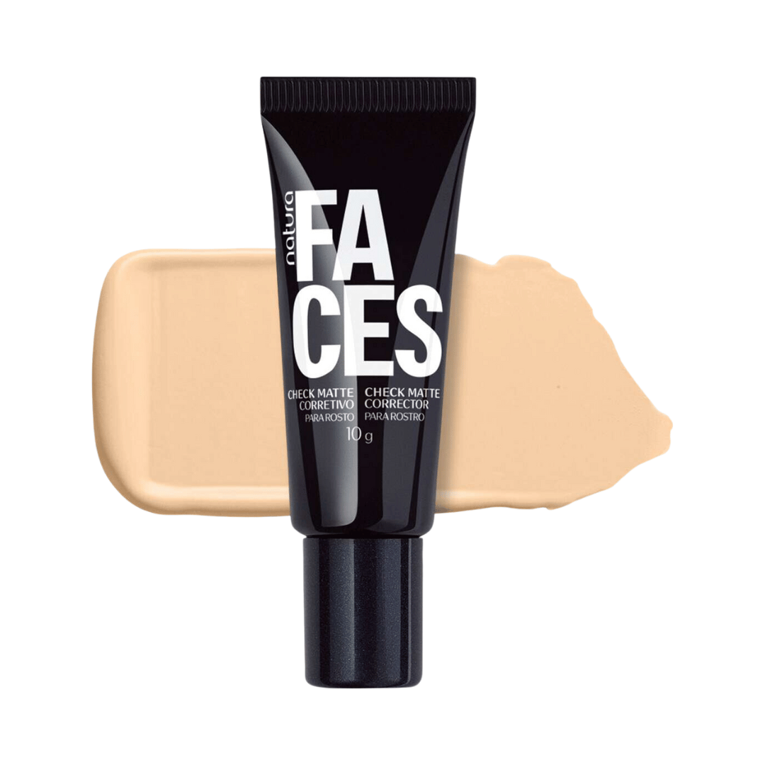 Corretivo CheckMatte Faces - 10N