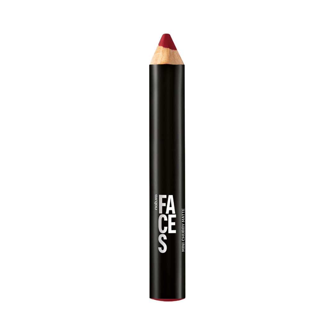 Míni Chubby Matte Faces - Vermelho