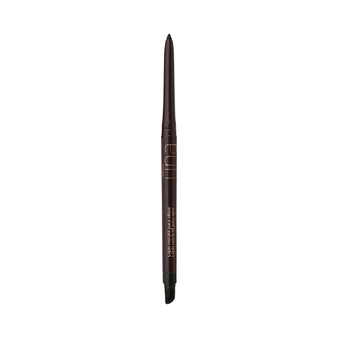 Lápis Retrátil para Olhos Una - Preto