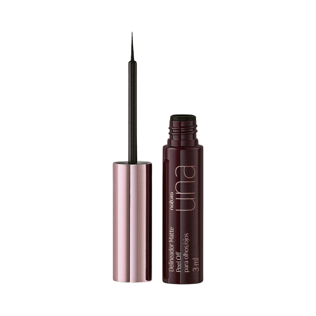 Delineador Matte Peel Off Preto Una