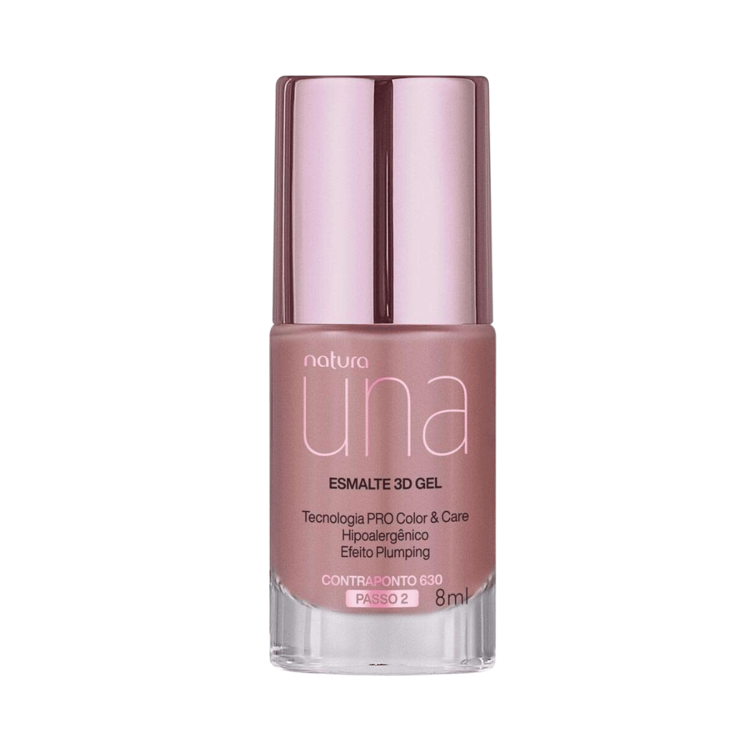 Esmalte 3D Gel Una - Contraponto 630