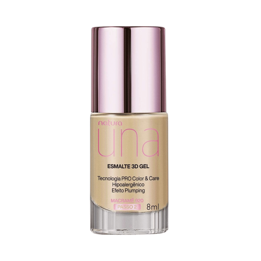 Esmalte 3D Gel Una - Macramê 920