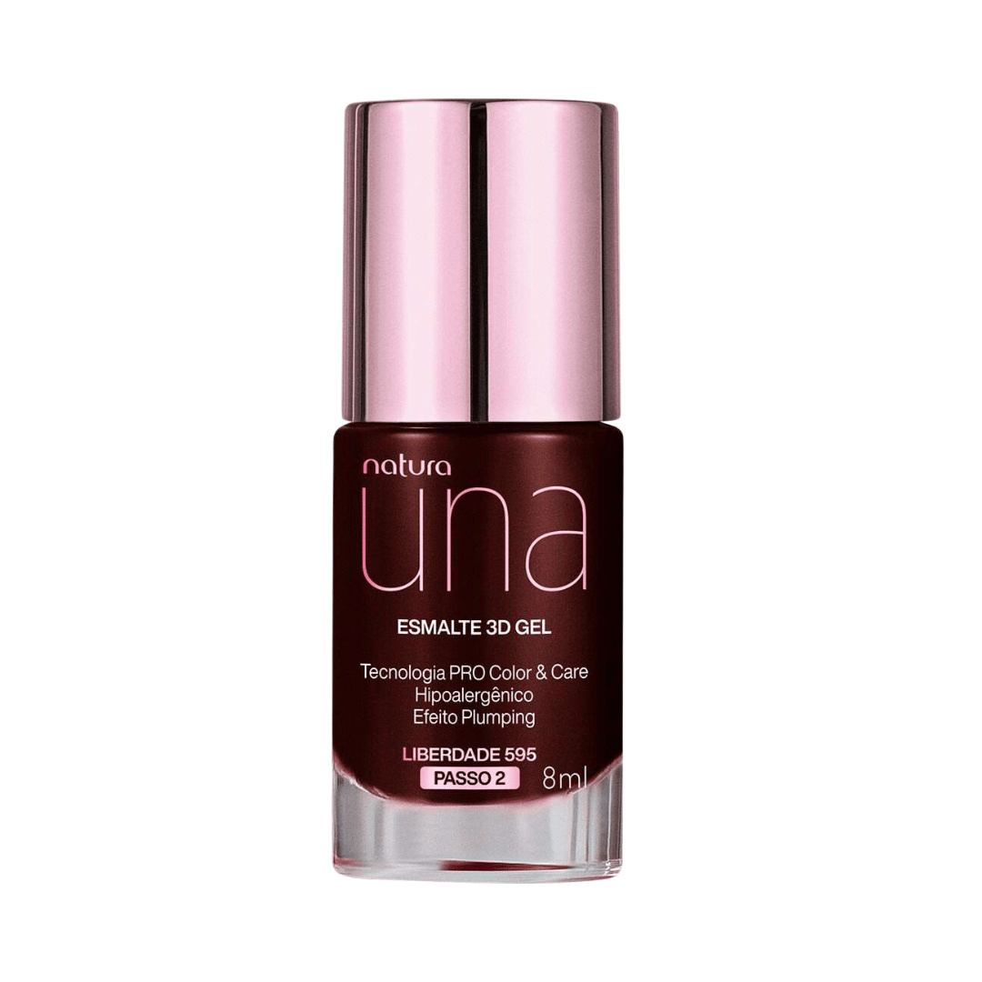 Esmalte 3D Gel Una - Liberdade 595