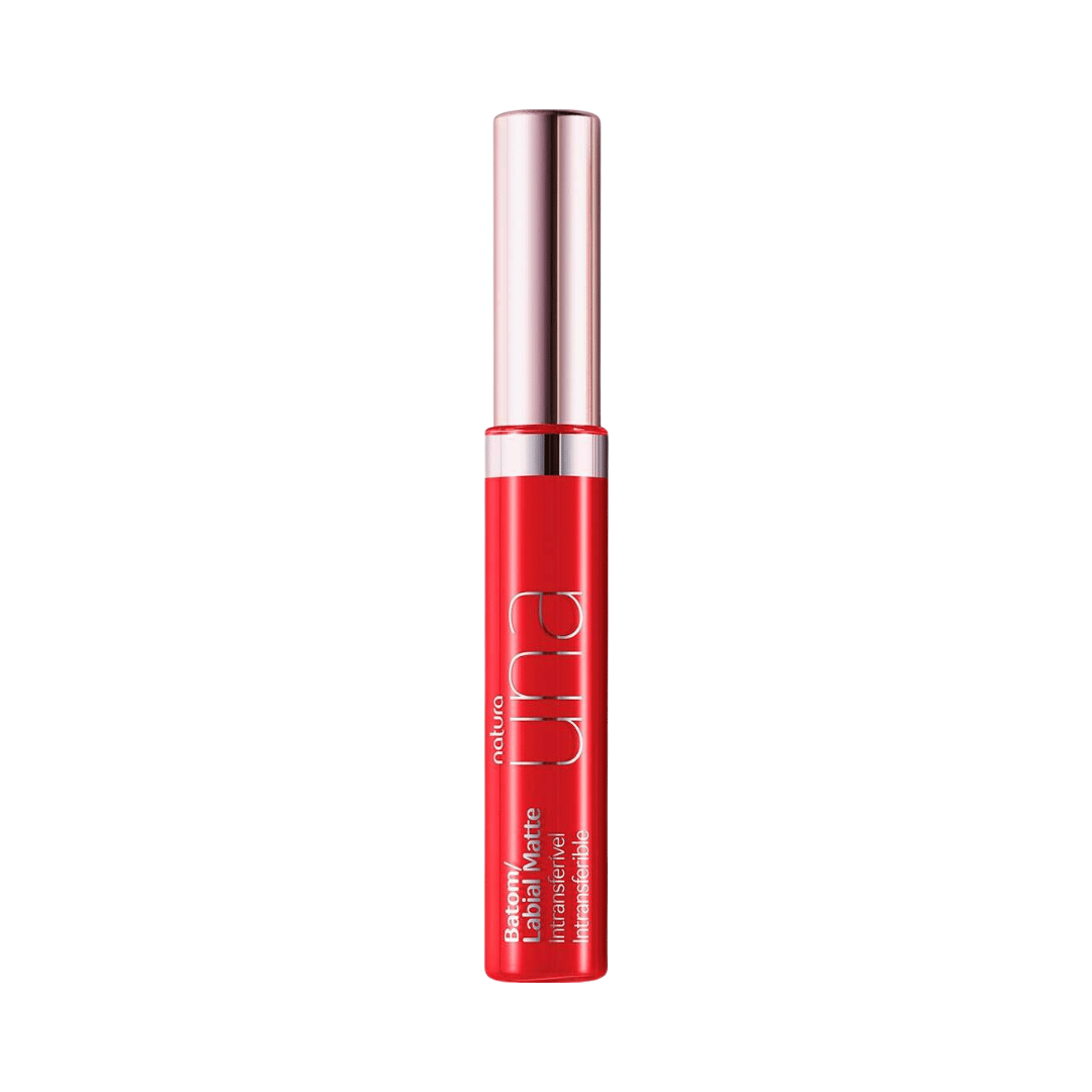 Batom Matte Intransferível Una - Vermelho 2-M