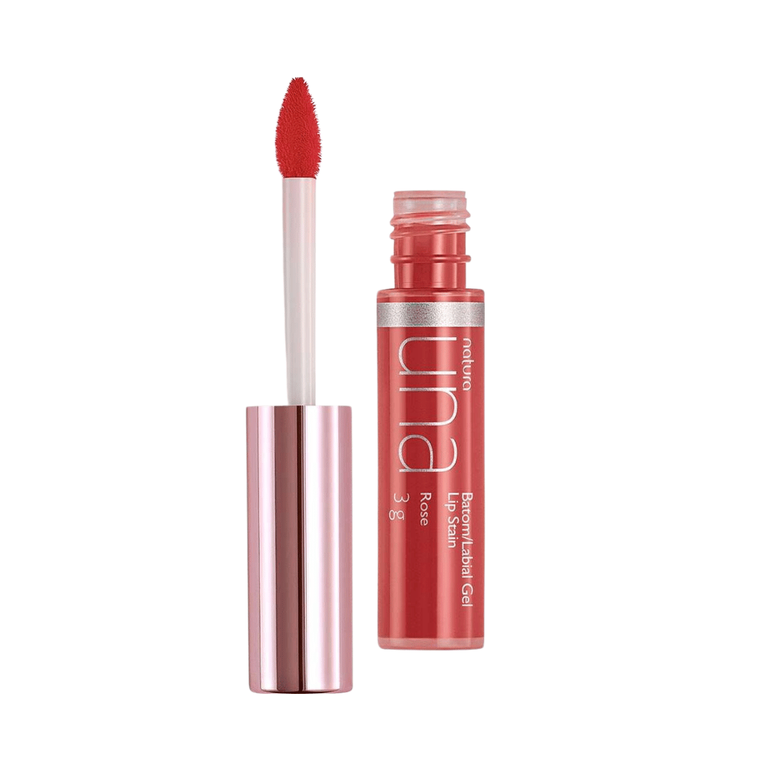 Batom Gel Lip Stain Una - Rosê
