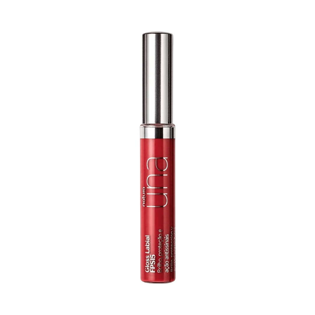 Gloss Labial FPS 15 Una - Vermelho 100