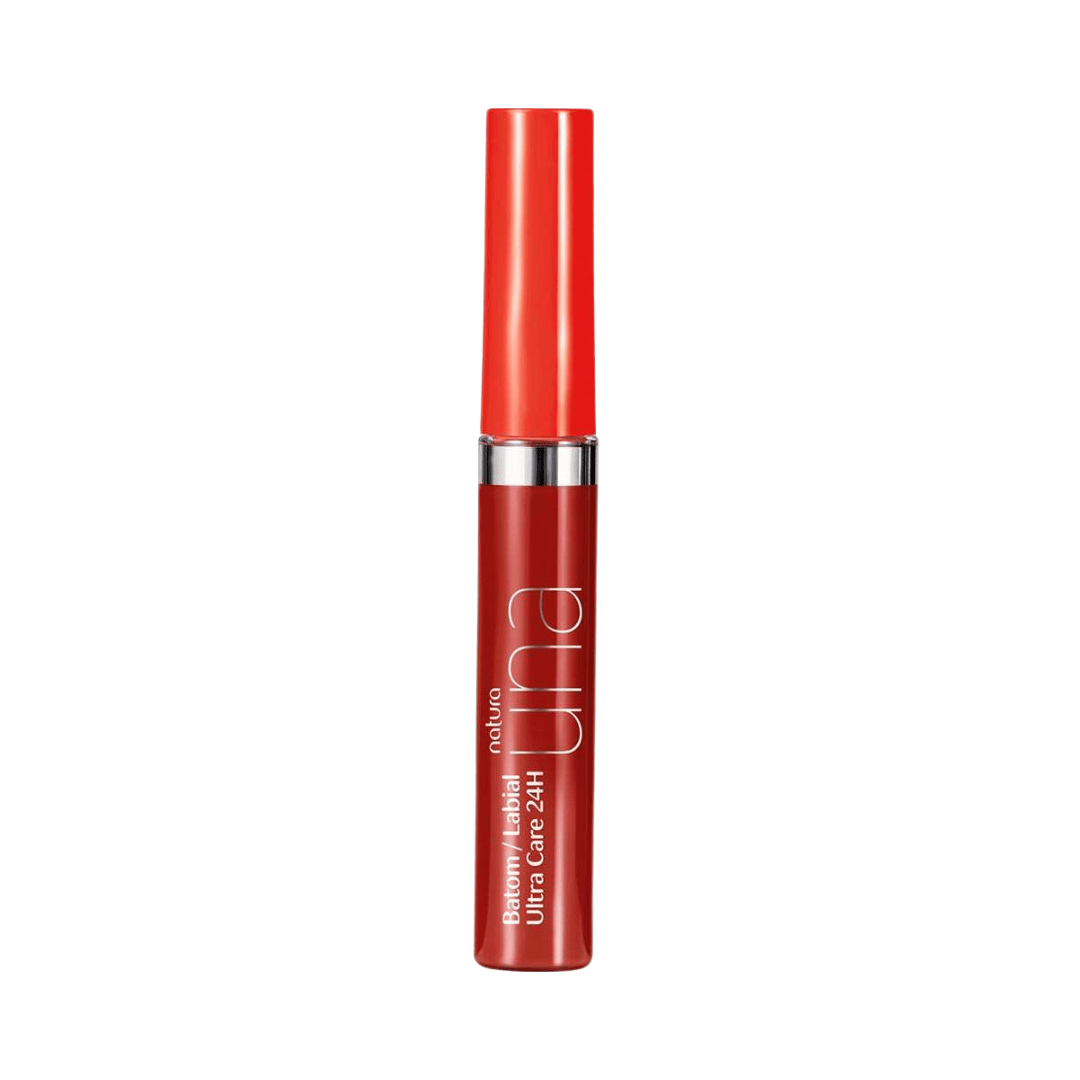 Batom Líquido Ultra Care 24 Una - Vermelho Vibrante