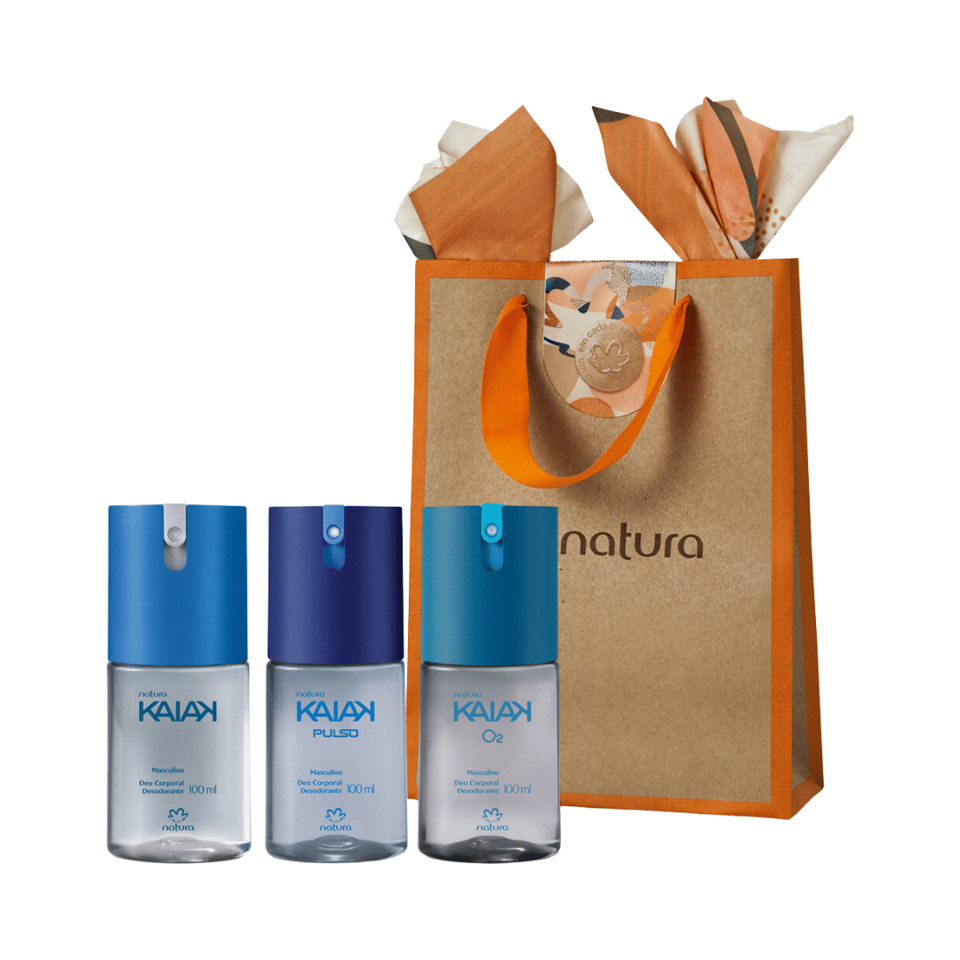 Presente Natura Trio de Desodorantes Kaiak
