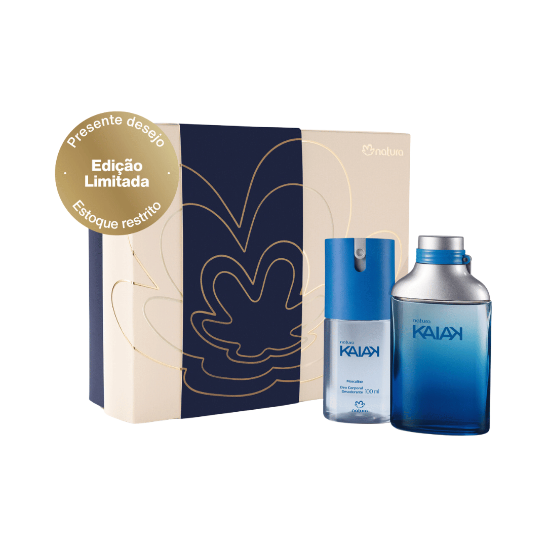 Presente Natura Kaiak com Caixa Especial Dia dos Pais