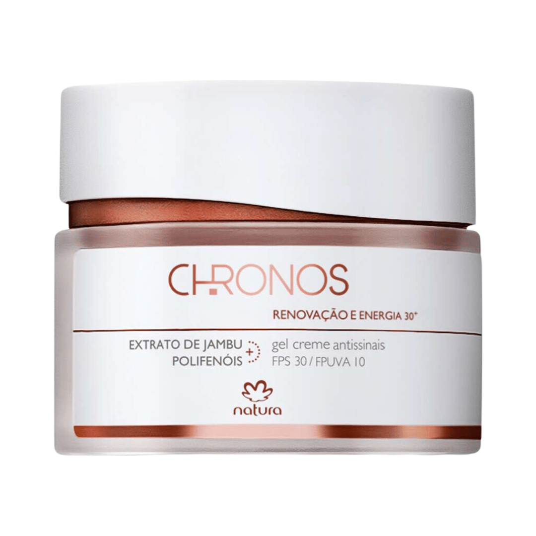 Gel Creme Antissinais 30+ Dia Renovação e Energia Chronos