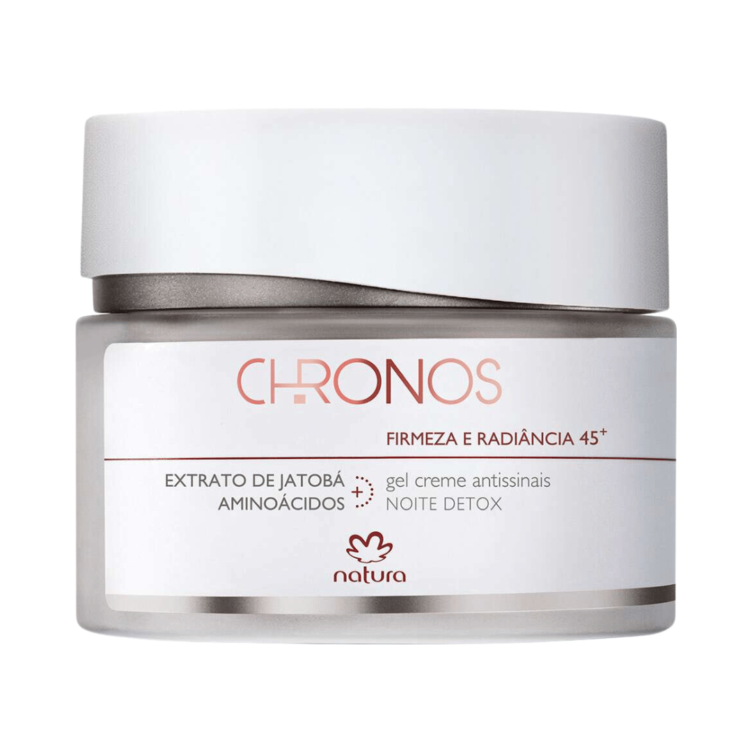 Gel Creme Antissinais 45+ Noite Firmeza e Radiância Chronos