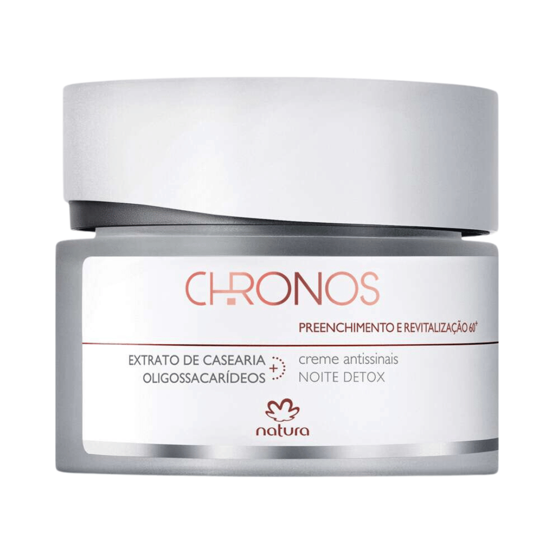 Creme Facial Antissinais 60+ Noite Preenchimento e Revitalização Chronos