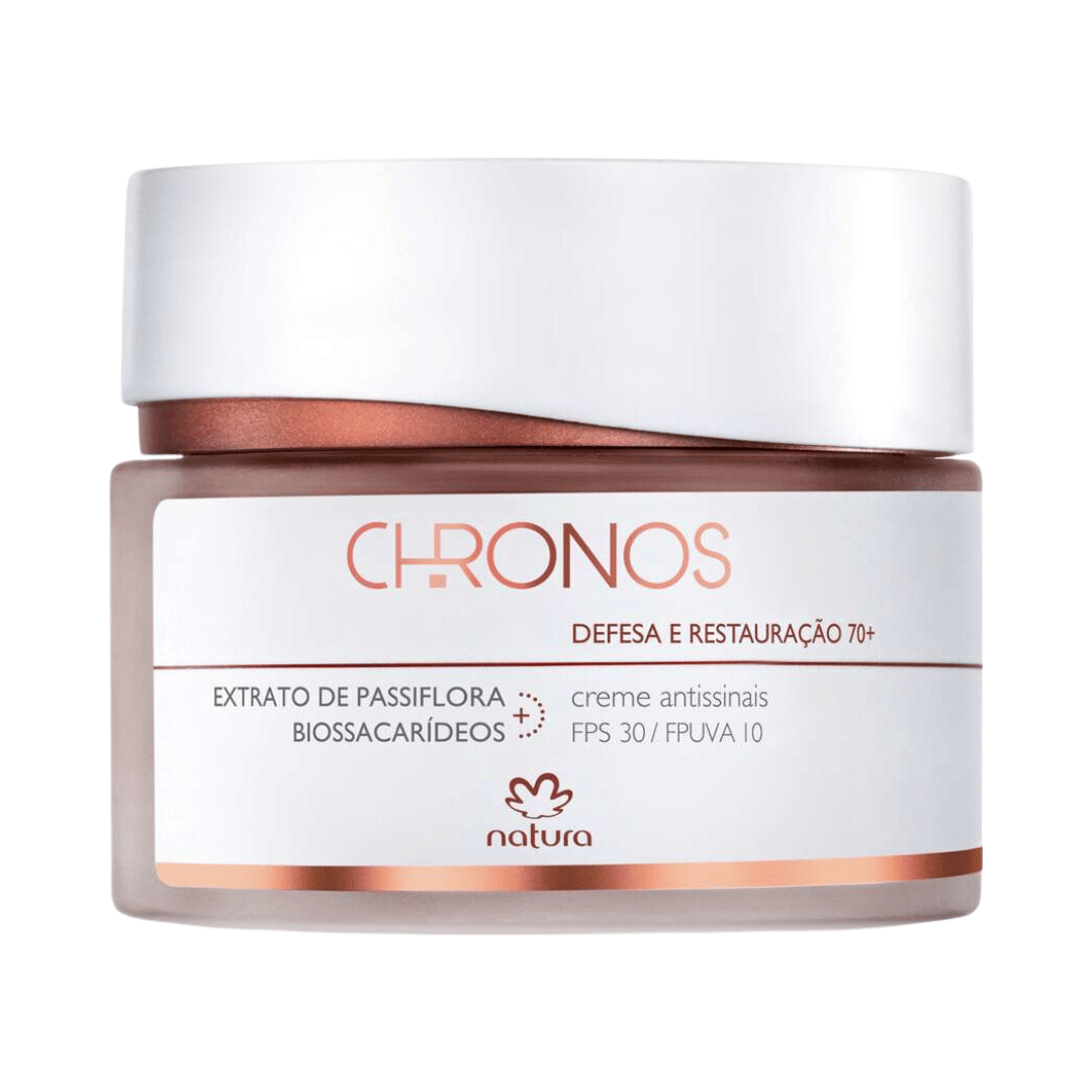 Creme Antissinais 70+ Dia Defesa e Restauração Chronos