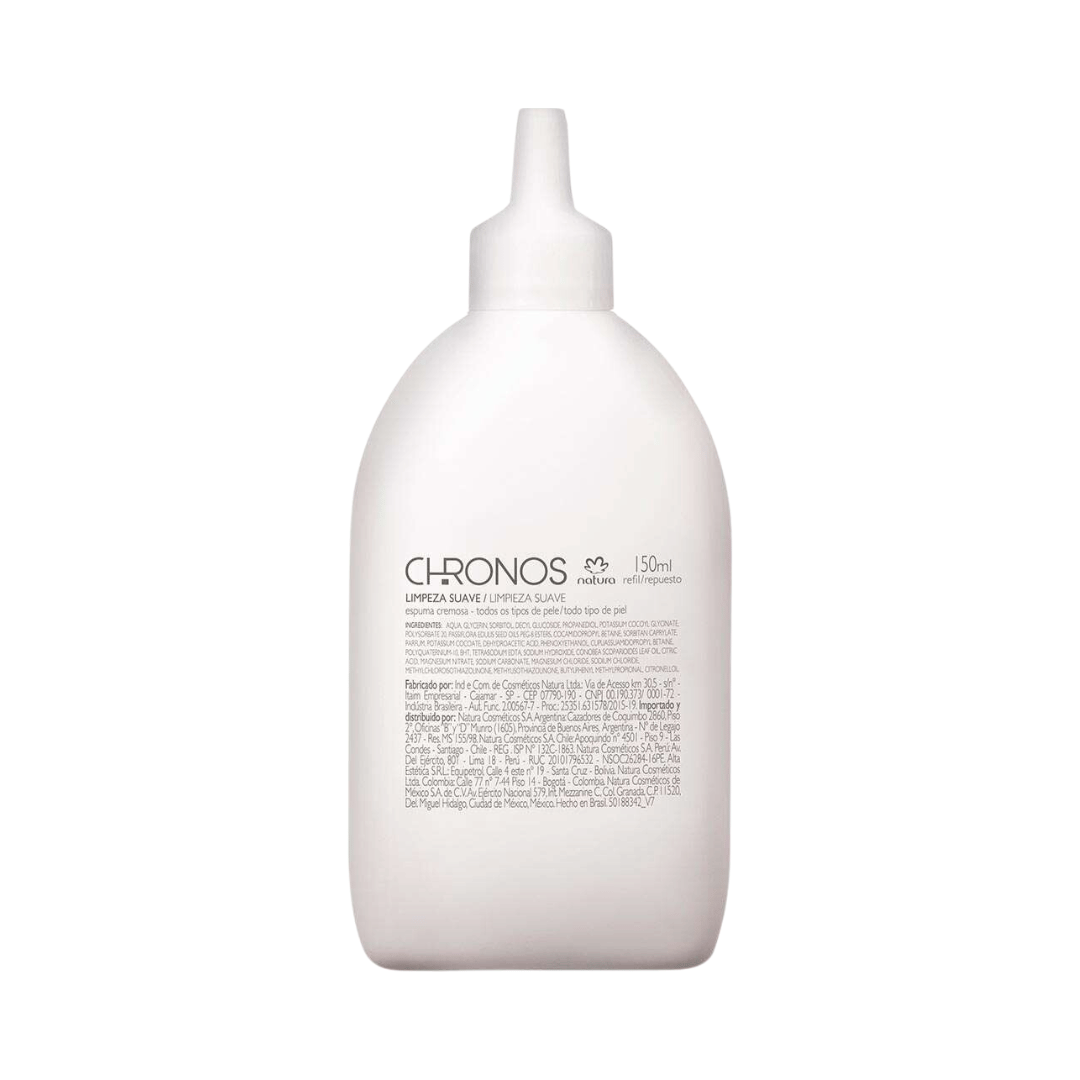 Refil Espuma Limpeza Suave Chronos