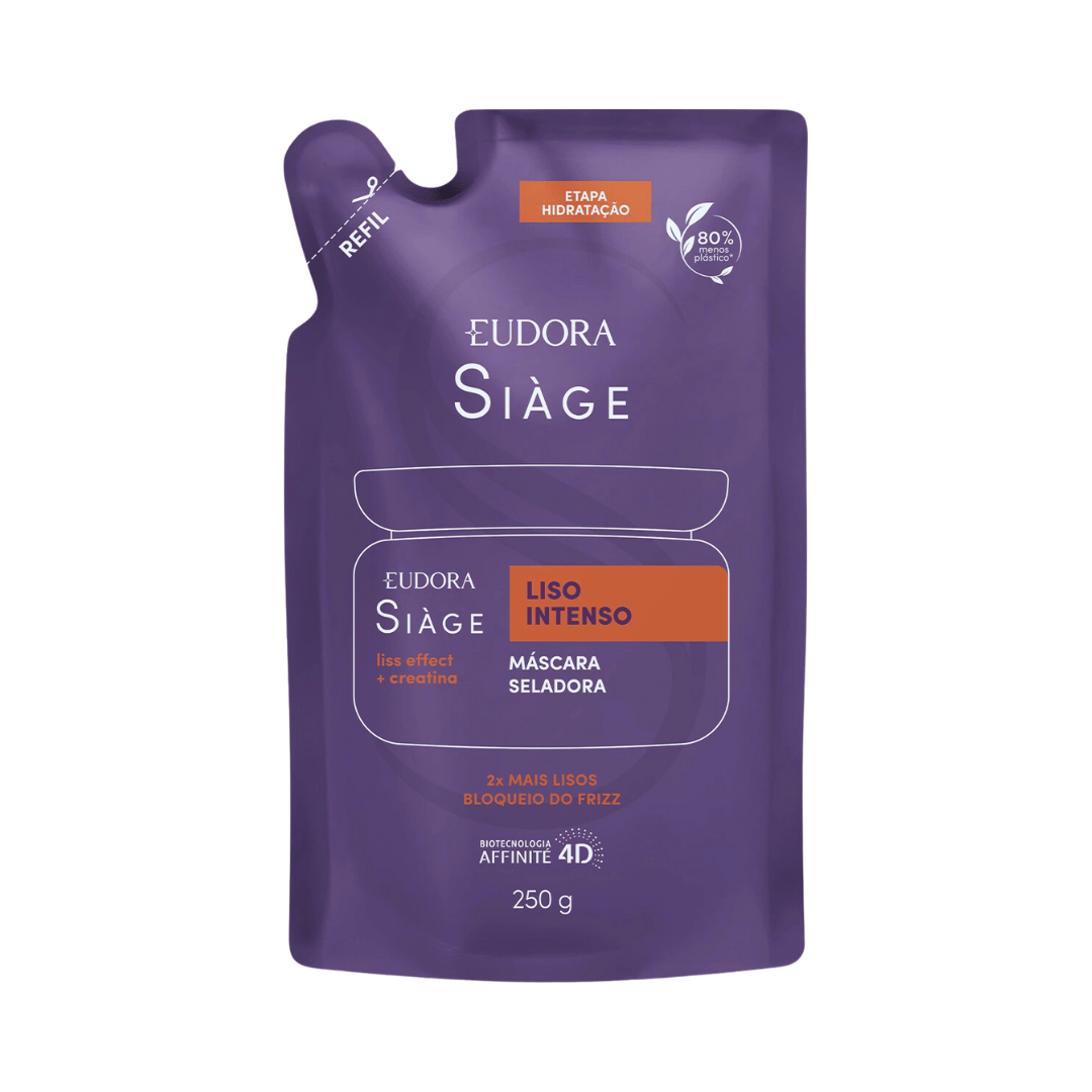 Refil Máscara Capilar Siàge Liso Intenso 250g