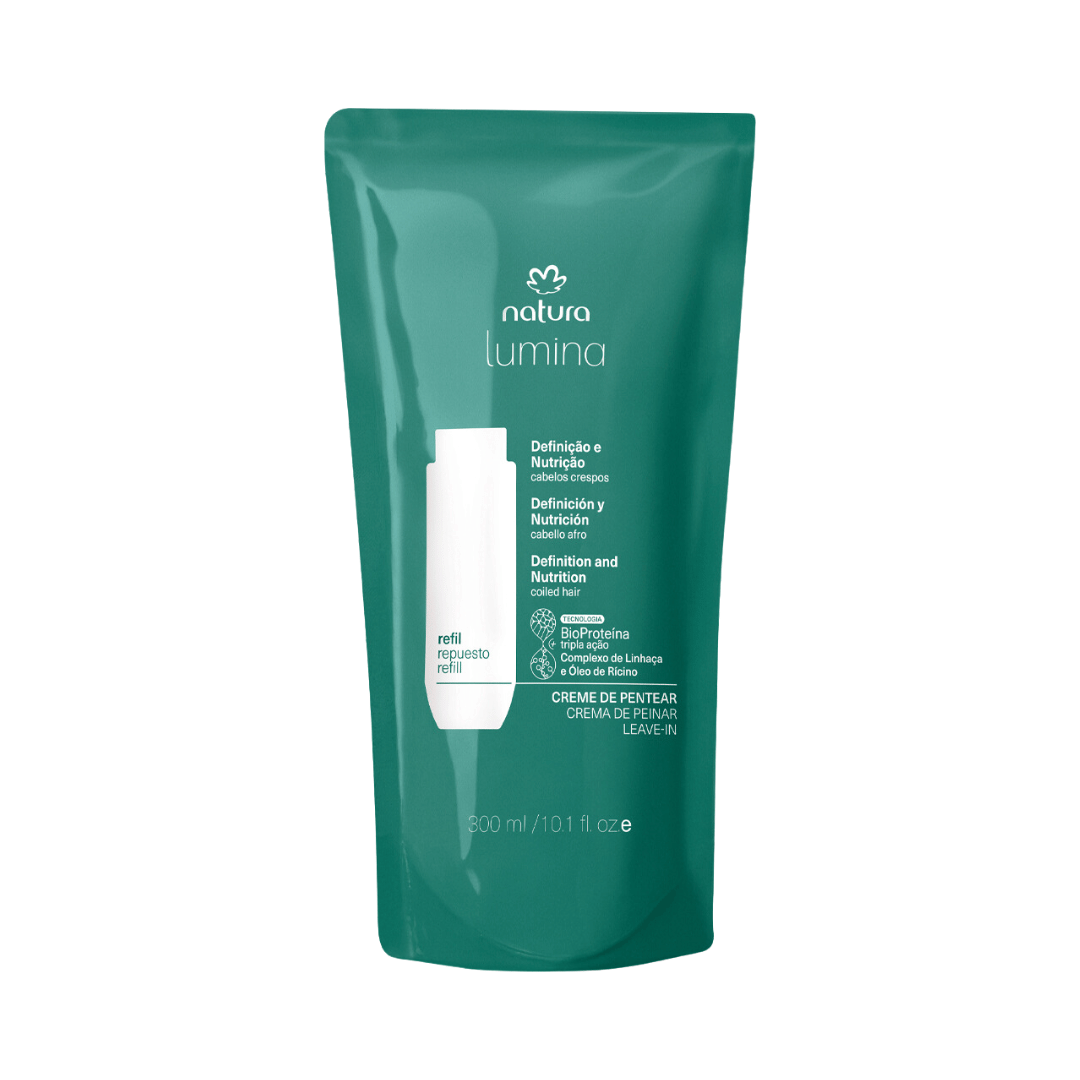 Refil Creme de Pentear Ativador para Cabelos Crespos Lumina