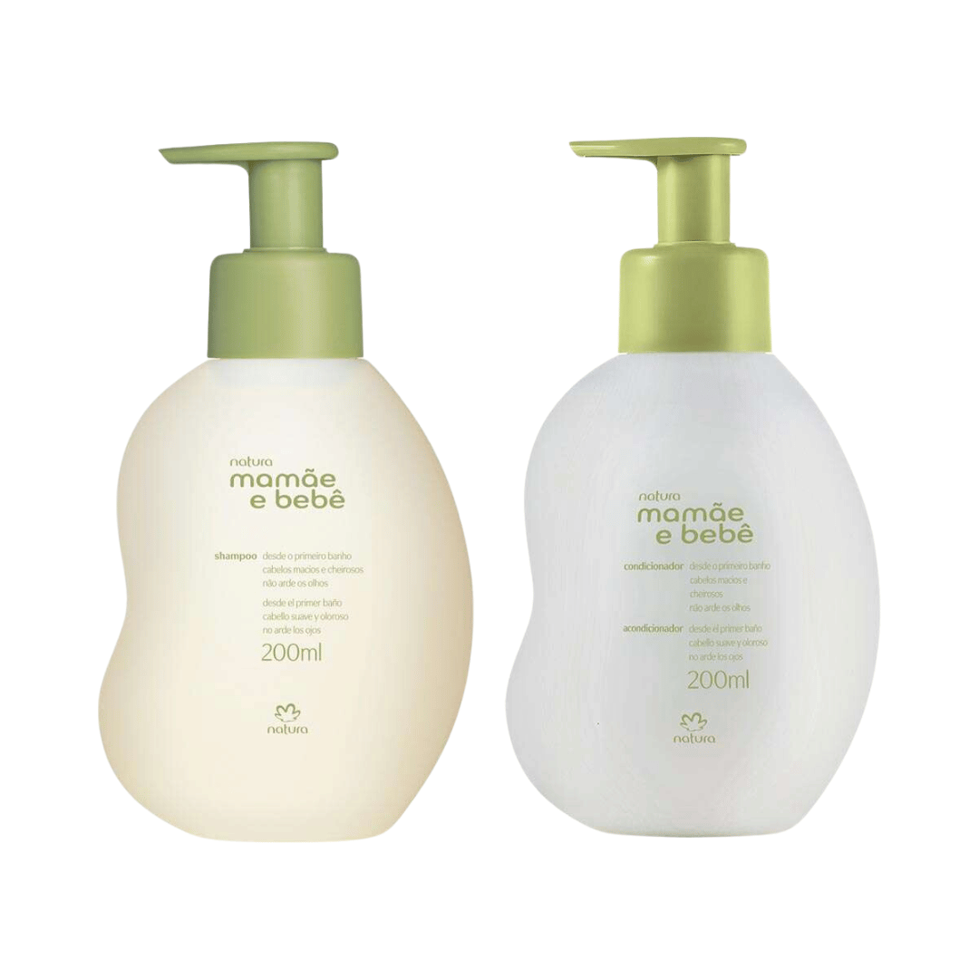 Kit Cabelos com Cheirinho de Cuidado (Shampoo 200ml + Condicionador 200ml)