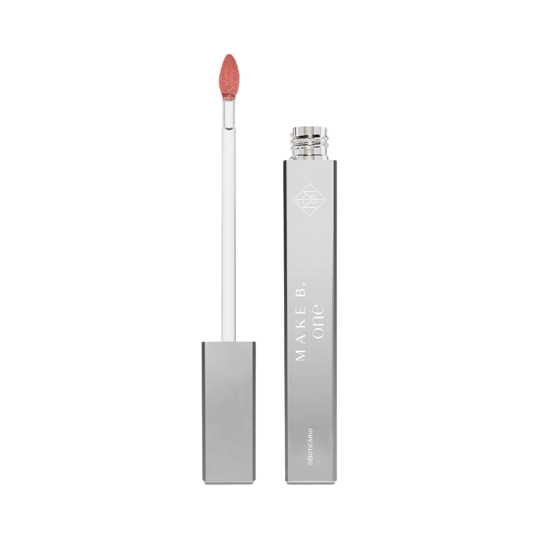 Batom Líquido Rosa French Rose Make B. One Velvet Sublime