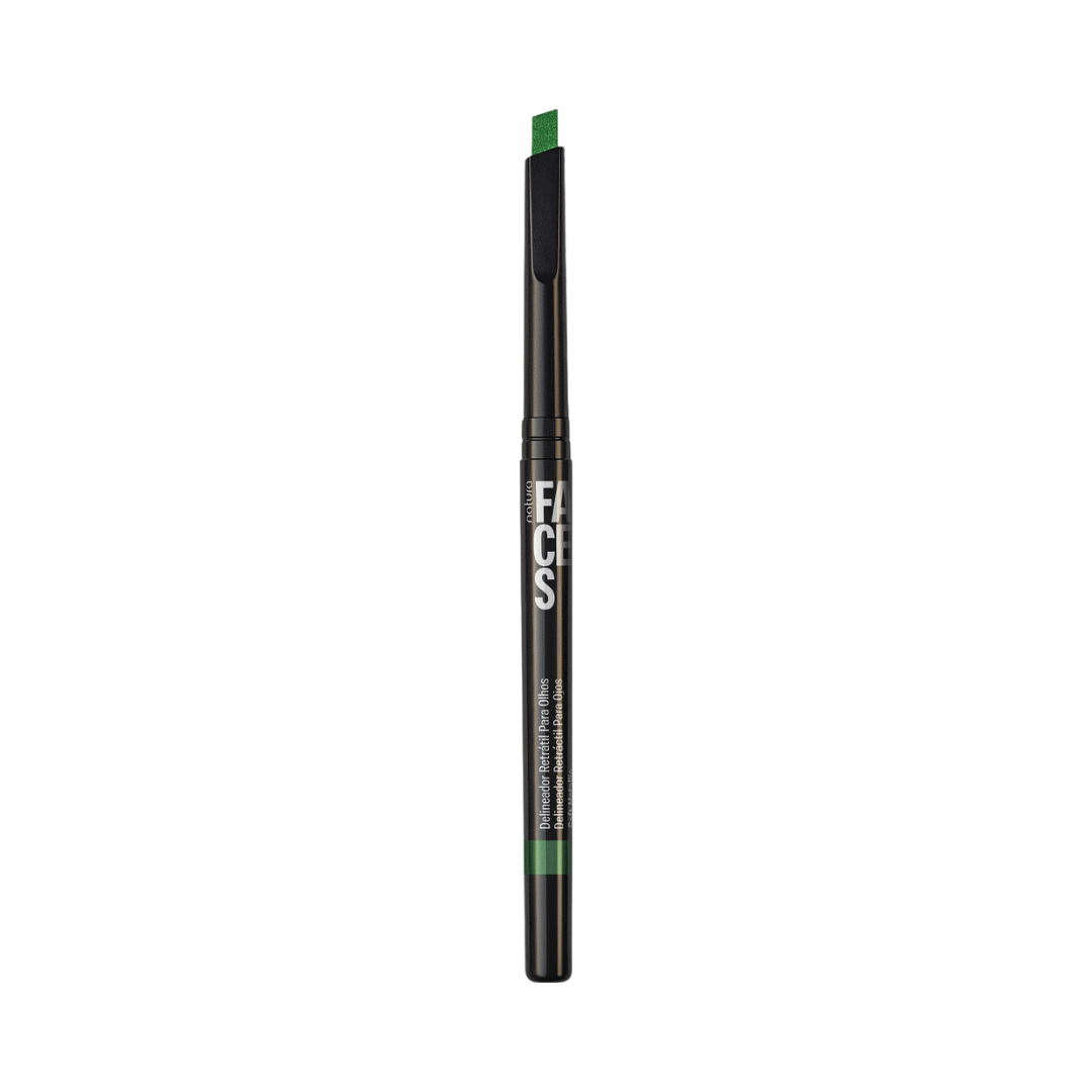 Delineador Retrátil Faces - Verde