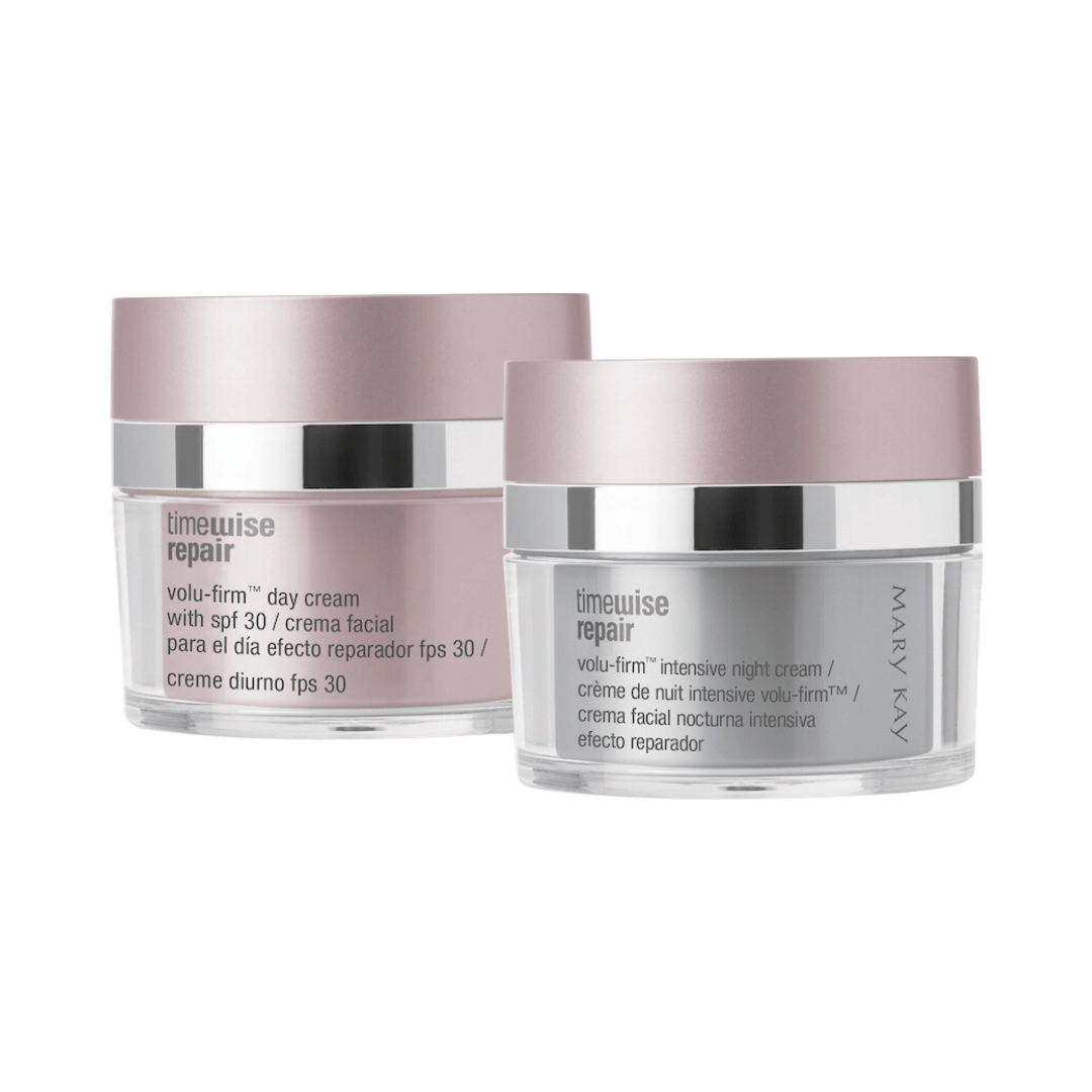 Kit Creme Diurno e Noturno Volu-Firm TimeWise Repair