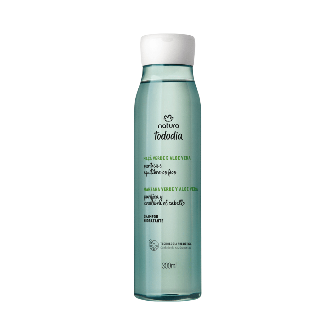 Shampoo Hidratante Todo Dia Maçã Verde e Aloe Vera 300ml