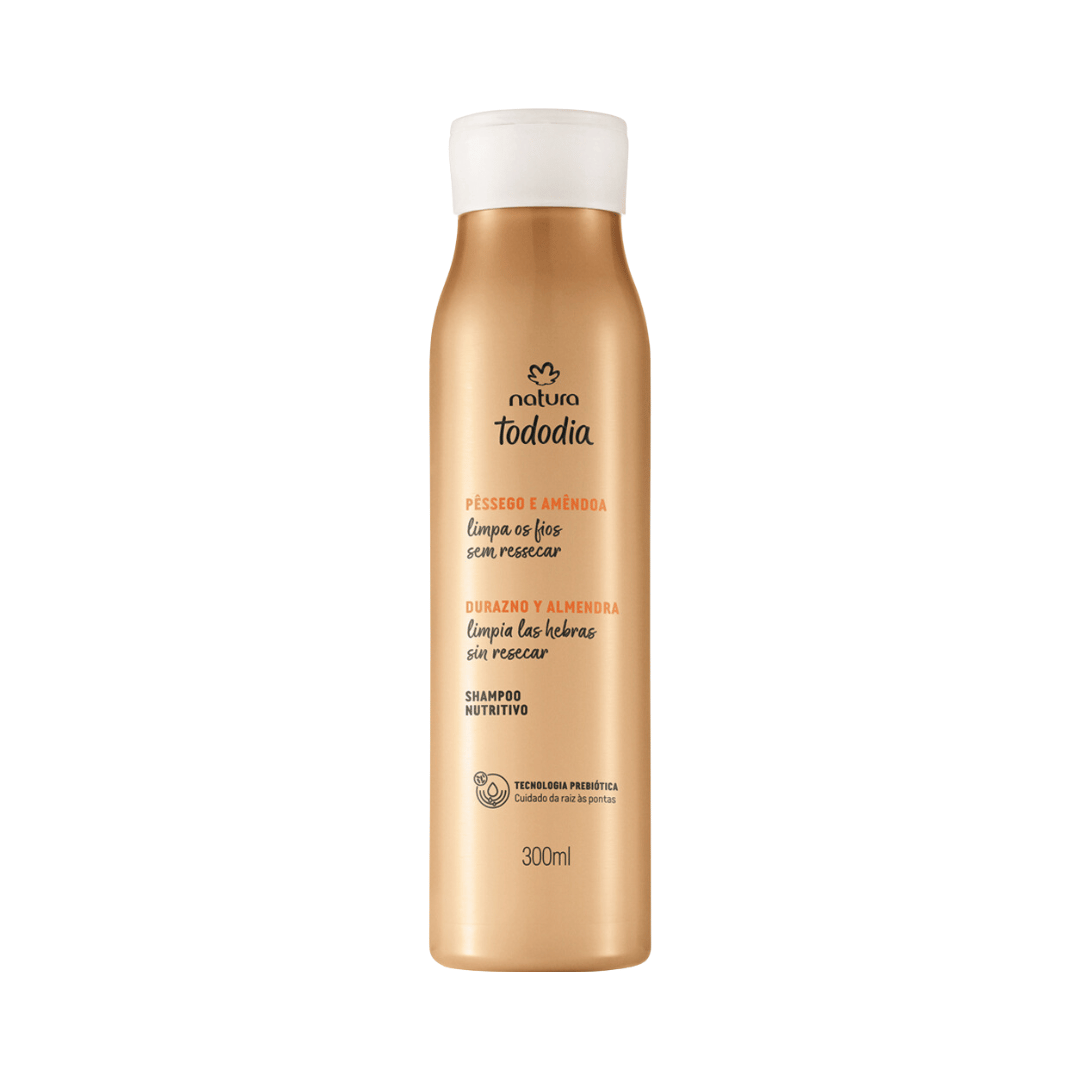 Shampoo Nutritivo Todo Dia Pêssego e Amêndoa 300ml