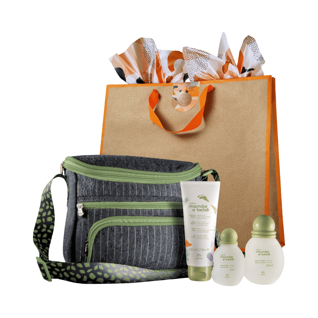 Presente Natura Mamãe e Bebê com Minibolsa