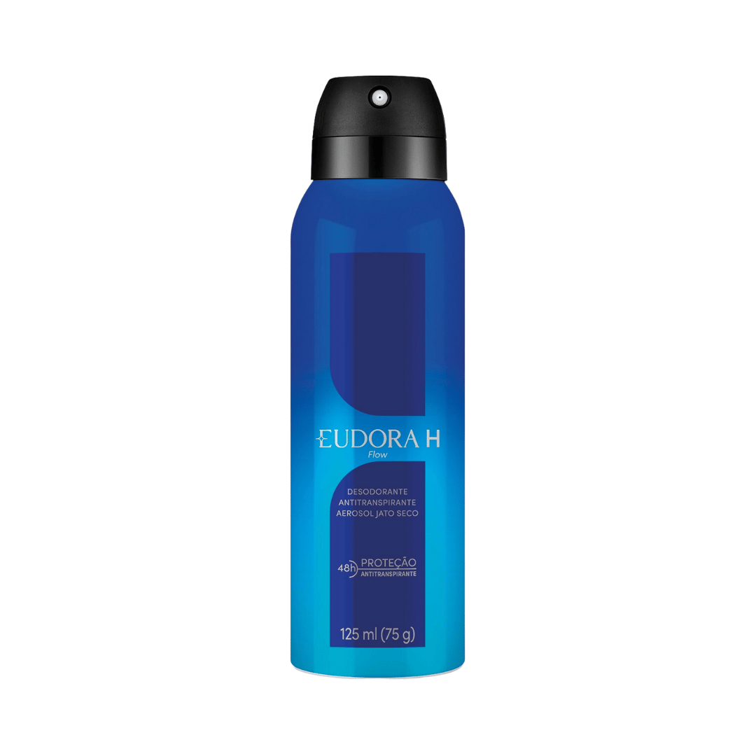Desodorante Antitranspirante Aerosol H Flow 125ml