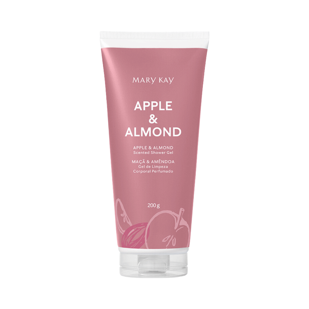 Gel de Limpeza Corporal Perfumado - Maçã e Amêndoa