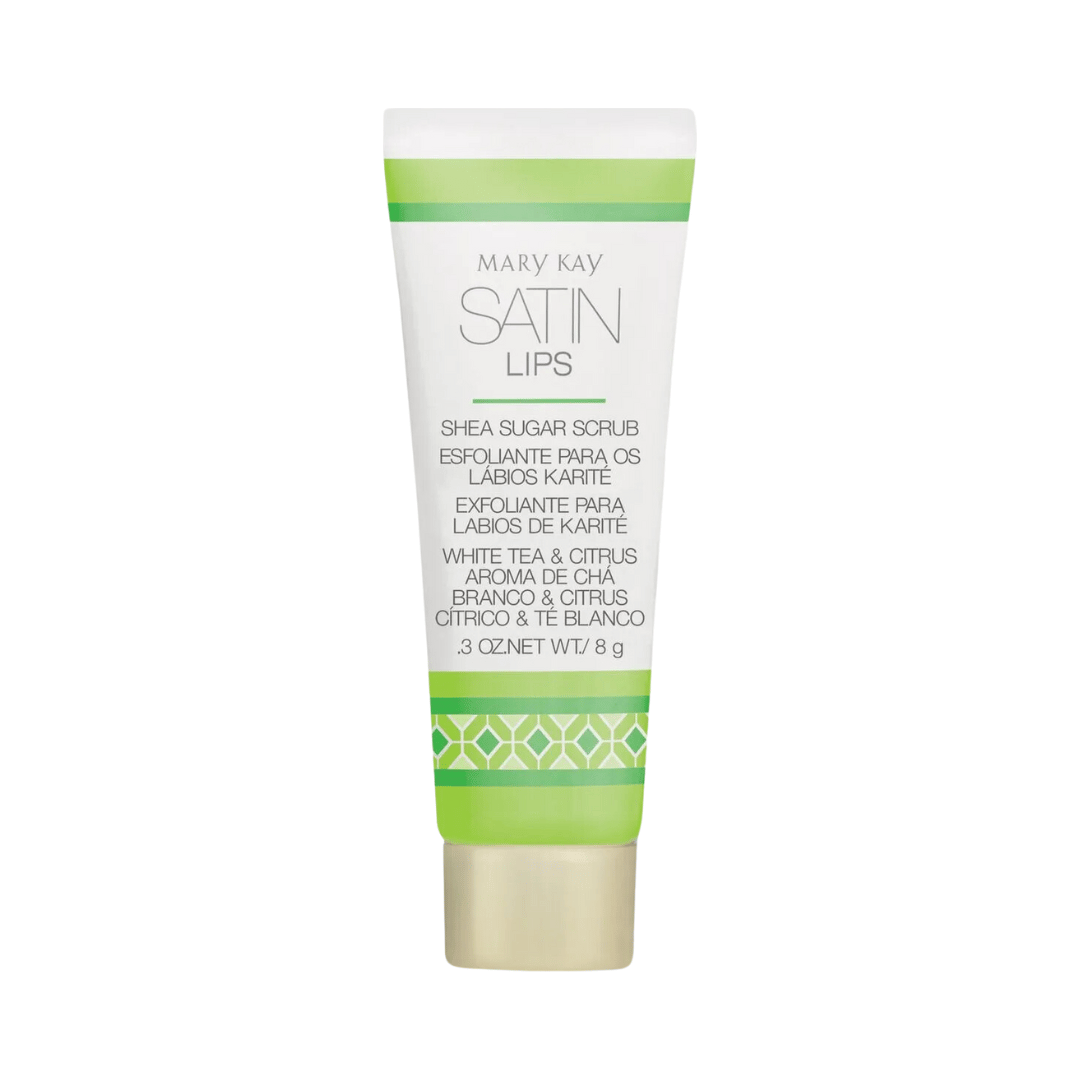Esfoliante para os Lábios Karité Aroma de Chá Branco e Citrus