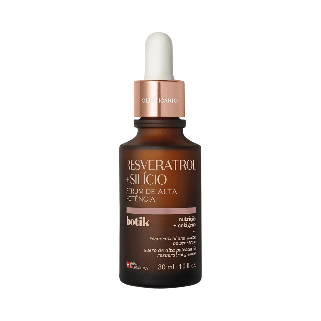 Sérum de Alta Potência Botik Resveratrol E Silício 30ml