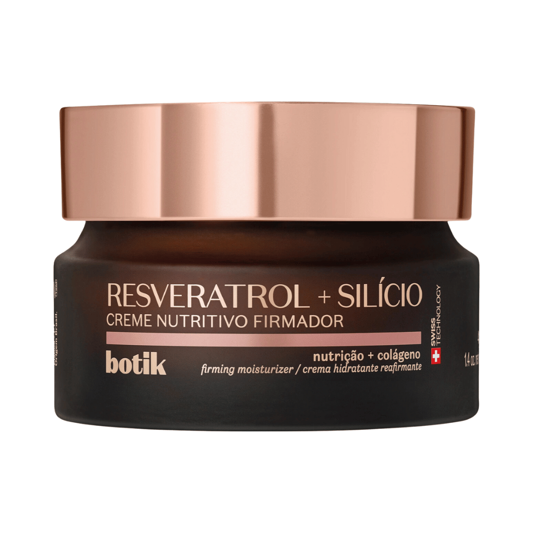 Creme Nutritivo Firmador Botik Resveratrol E Silício 40g